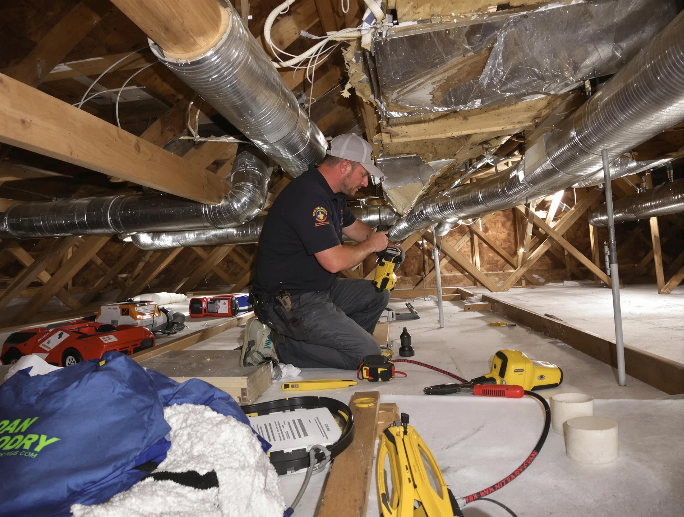 Professional air duct repair by El Monte Air Duct Cleaning in El Monte